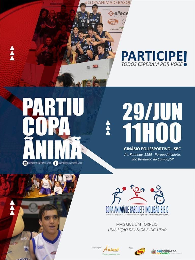 PREPARE-SE: VEM AÍ A 2ª EDIÇÃO DA COPA ÃNIMÃ DE BASQUETE