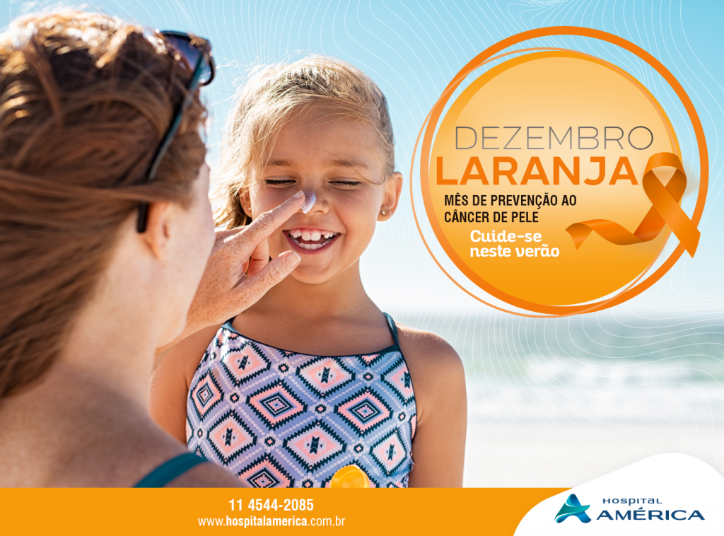 Dezembro Laranja - Dermatologista do Hospital América de Mauá alerta a população sobre a prevenção e o diagnóstico do câncer de pele.
