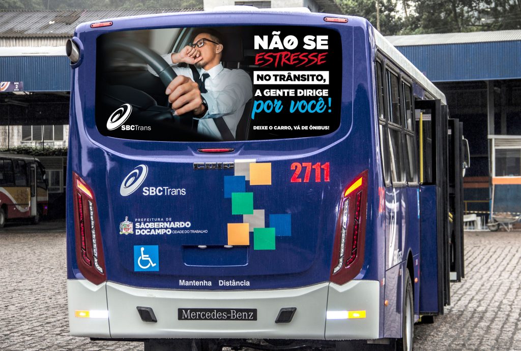 SBCTrans lança segunda fase de sua campanha "Deixe o carro, vá de ônibus" para a mobilidade urbana
