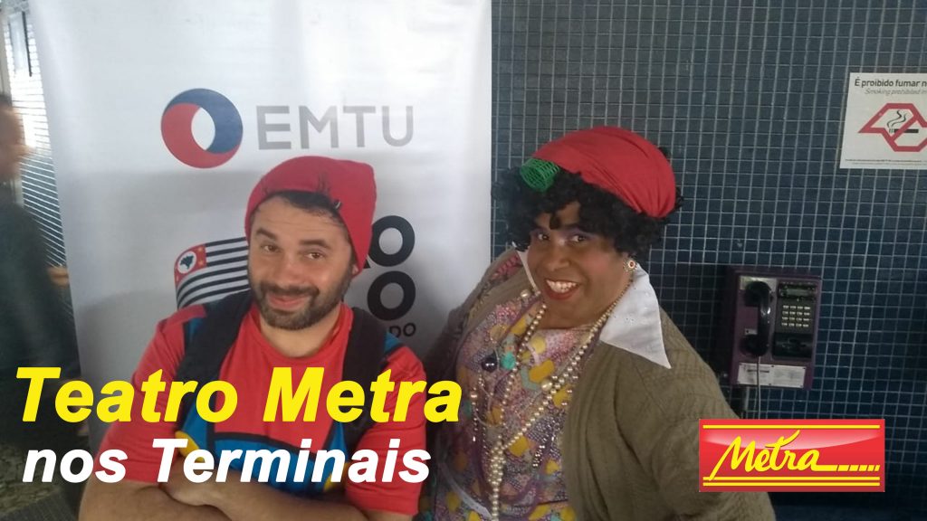 Com exibições teatrais, Metra incentiva o carnaval com respeito e moderação