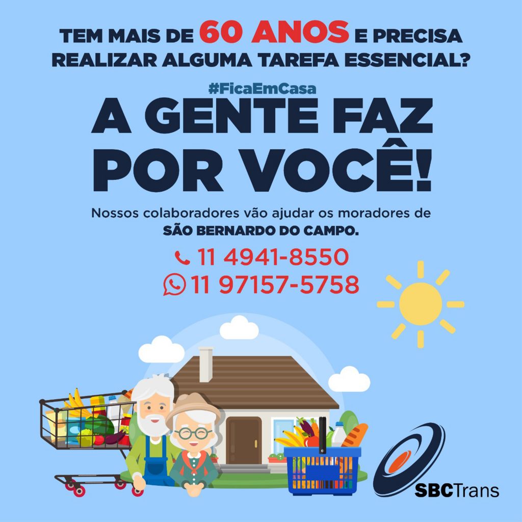 SBCTrans lidera ação social para idosos de São Bernardo