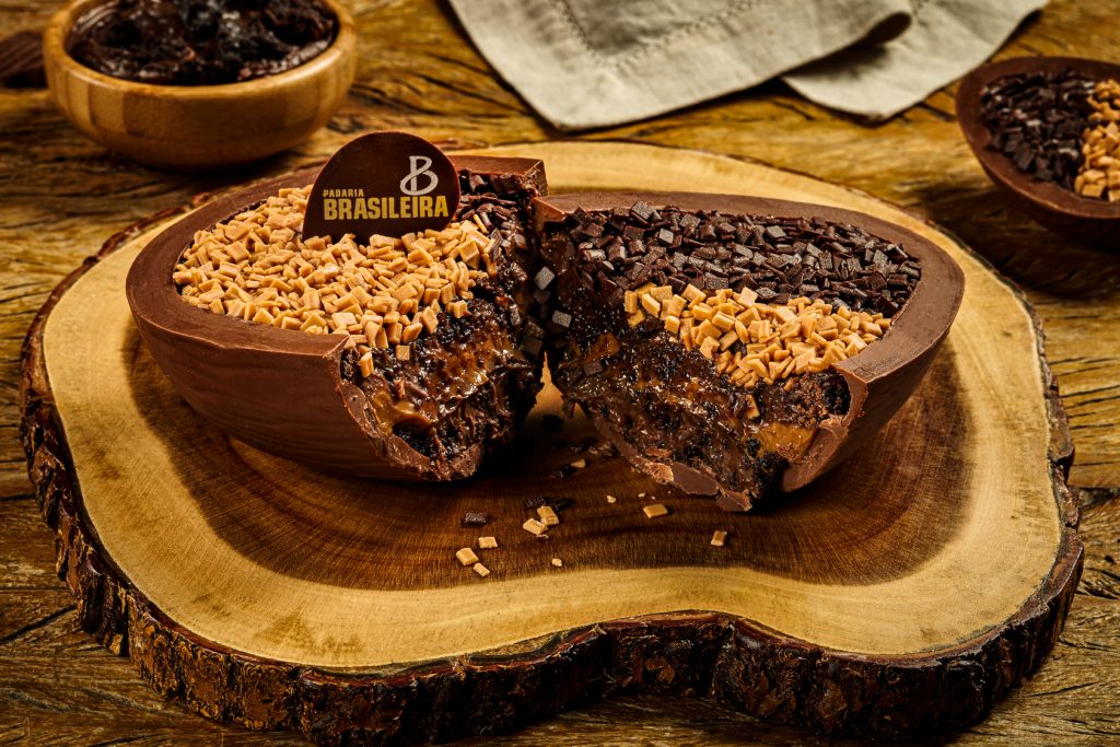 Brownie com Doce de Leite