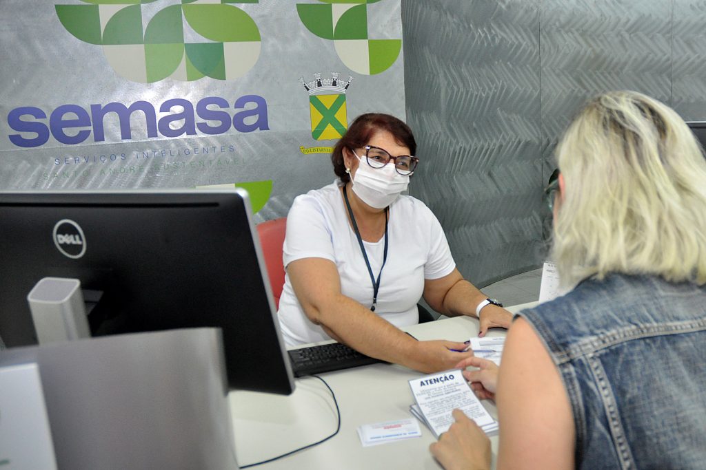 Posto de Atendimento Semasa - Foto - Angelo Baima