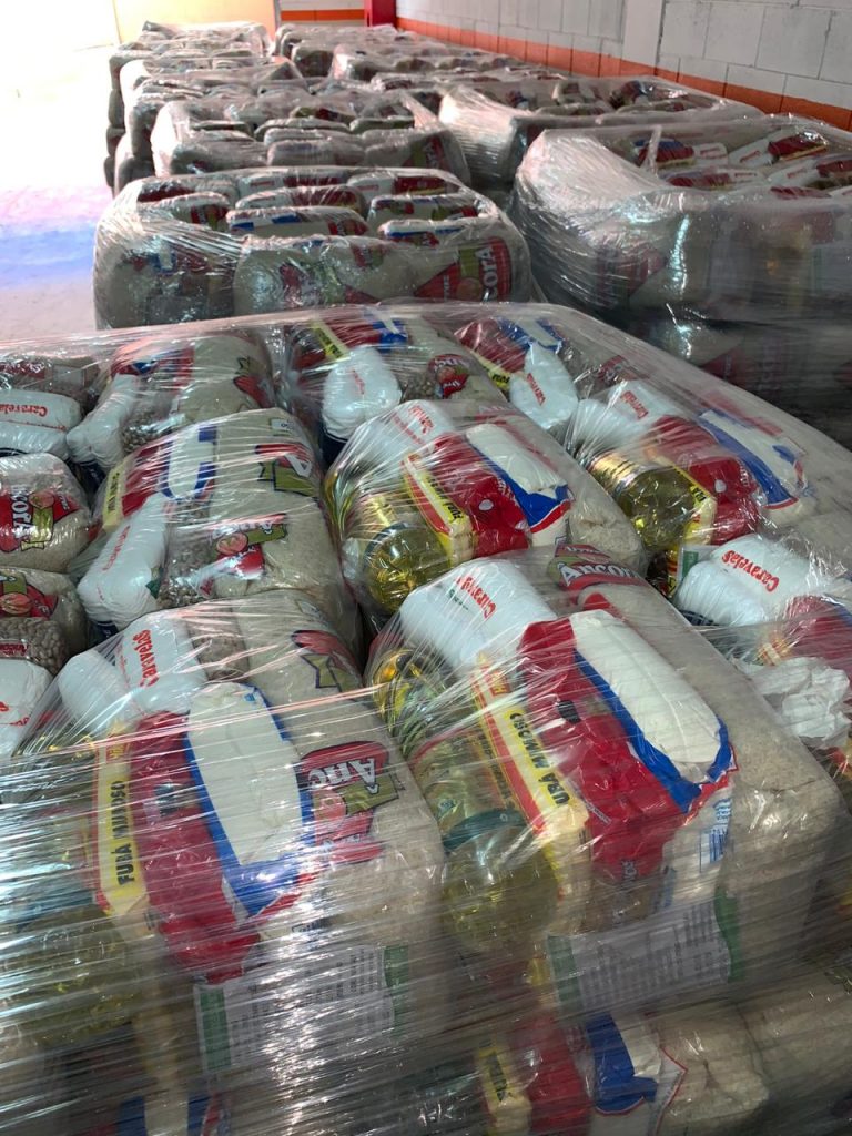 Grupo Peralta doa mil cestas básicas para famílias de Mauá