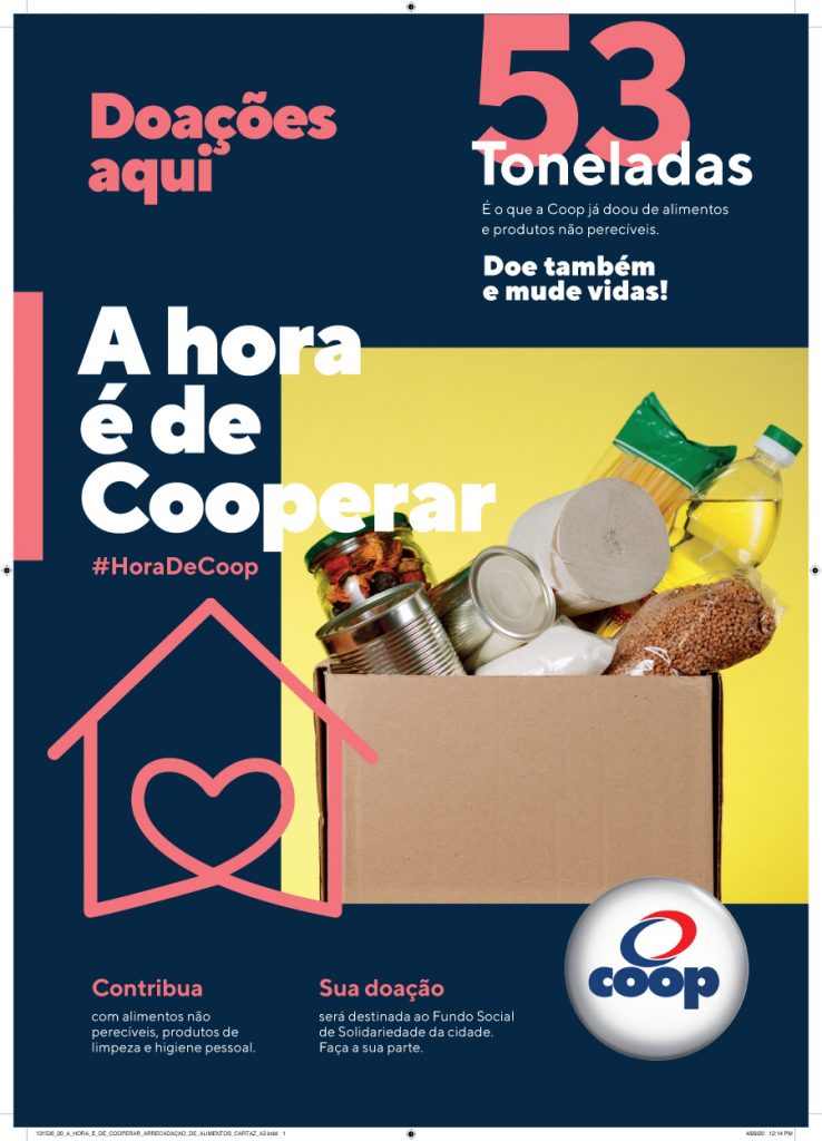 Supermercado promove ação para arrecadação de alimentos