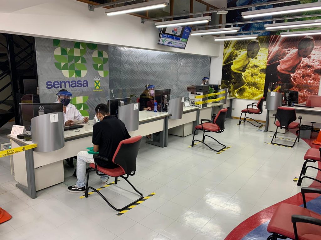Semasa passa a atender com hora marcada
