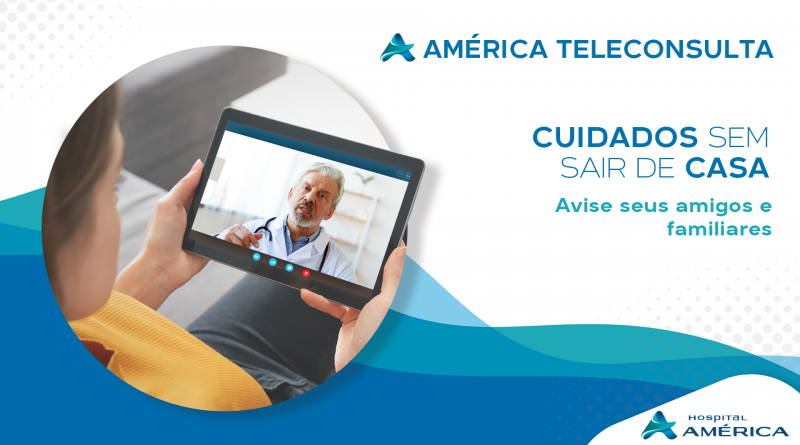 Hospital América lança programa de telemedicina