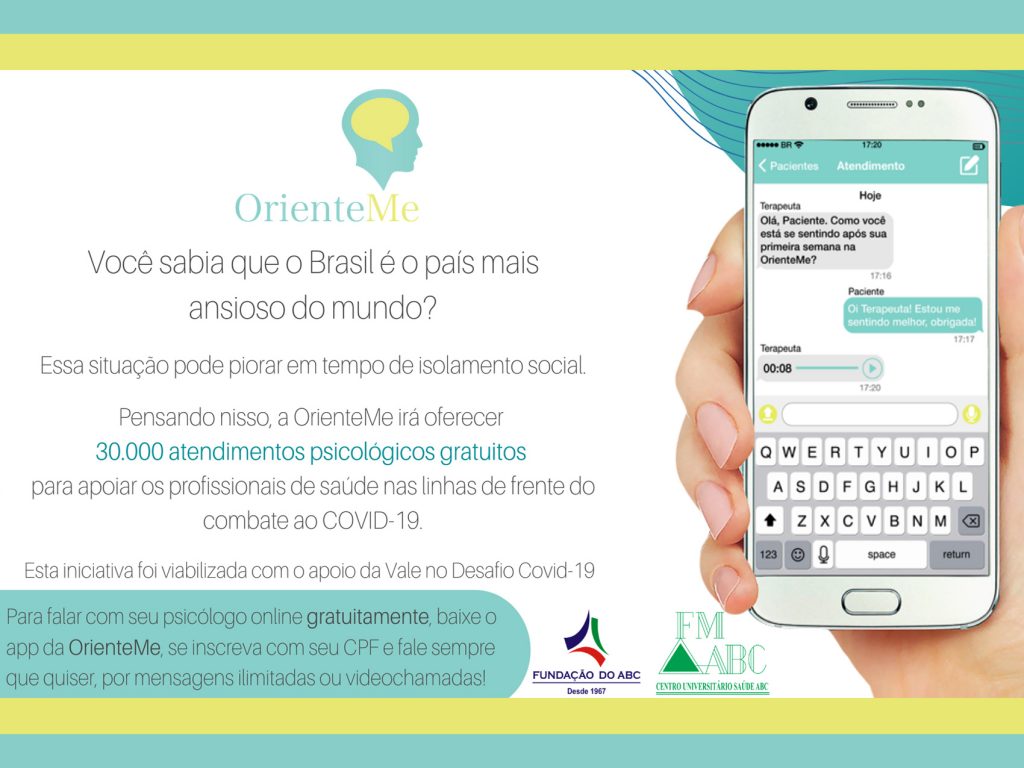 Funcionários da FUABC ganham terapia on-line durante pandemia