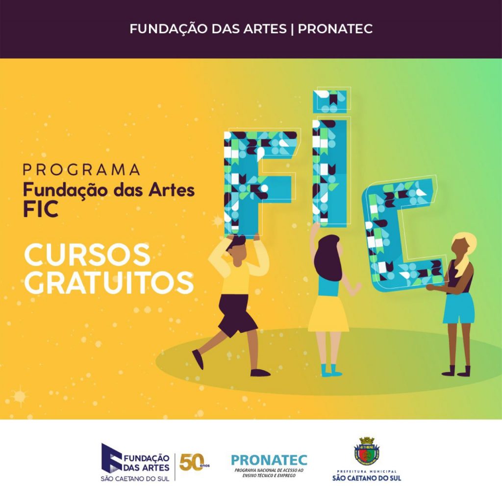 Fundação das Artes oferece 300 vagas em cursos gratuitos na área cultural