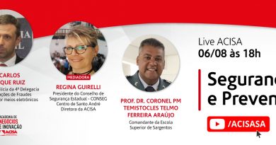 Acisa promove live com foco na segurança, prevenção e fraudes cibernéticas