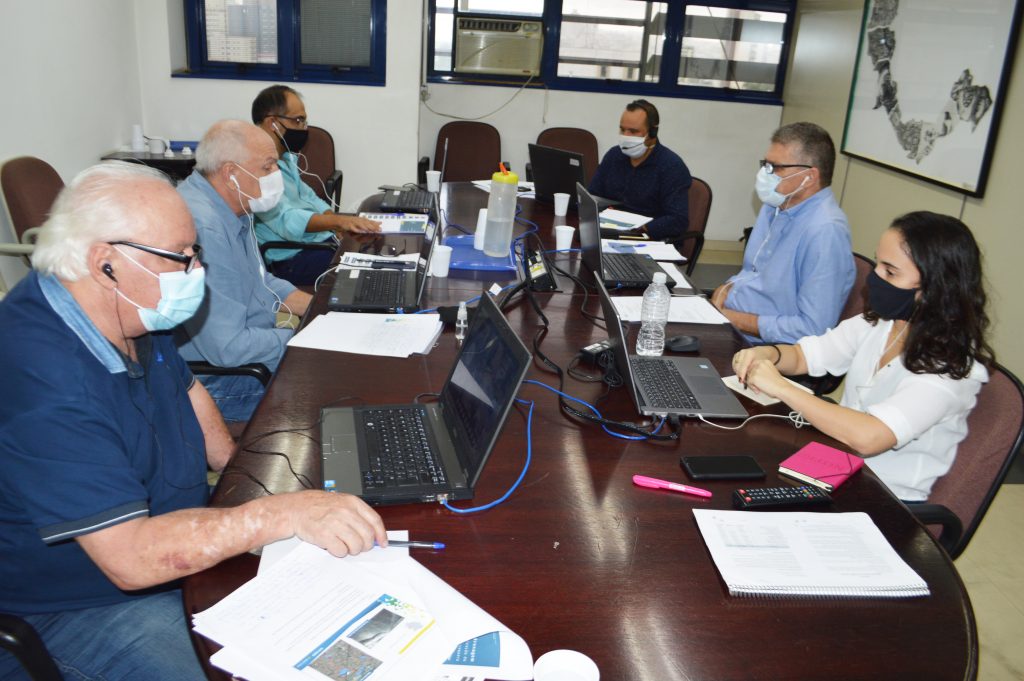 Semasa realiza missão técnica internacional para atualizar obras do Programa Sanear Santo André