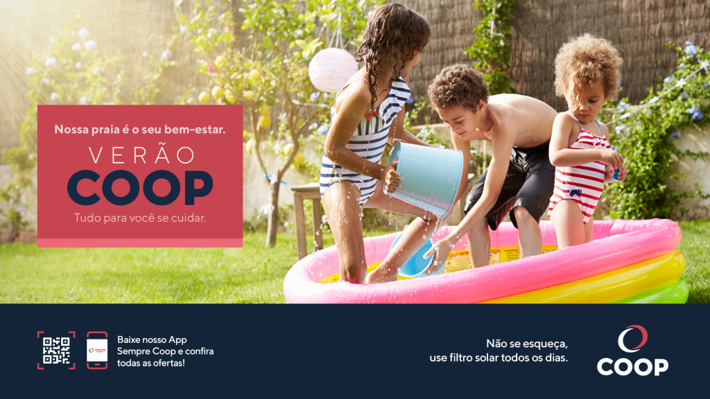 Campanha de Verão da Coop privilegia itens e dicas de saúde