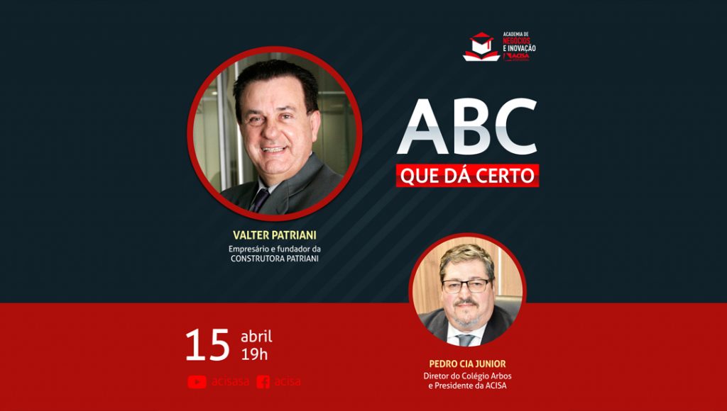 Sucesso da Construtora Patriani é destaque em live da ACISA