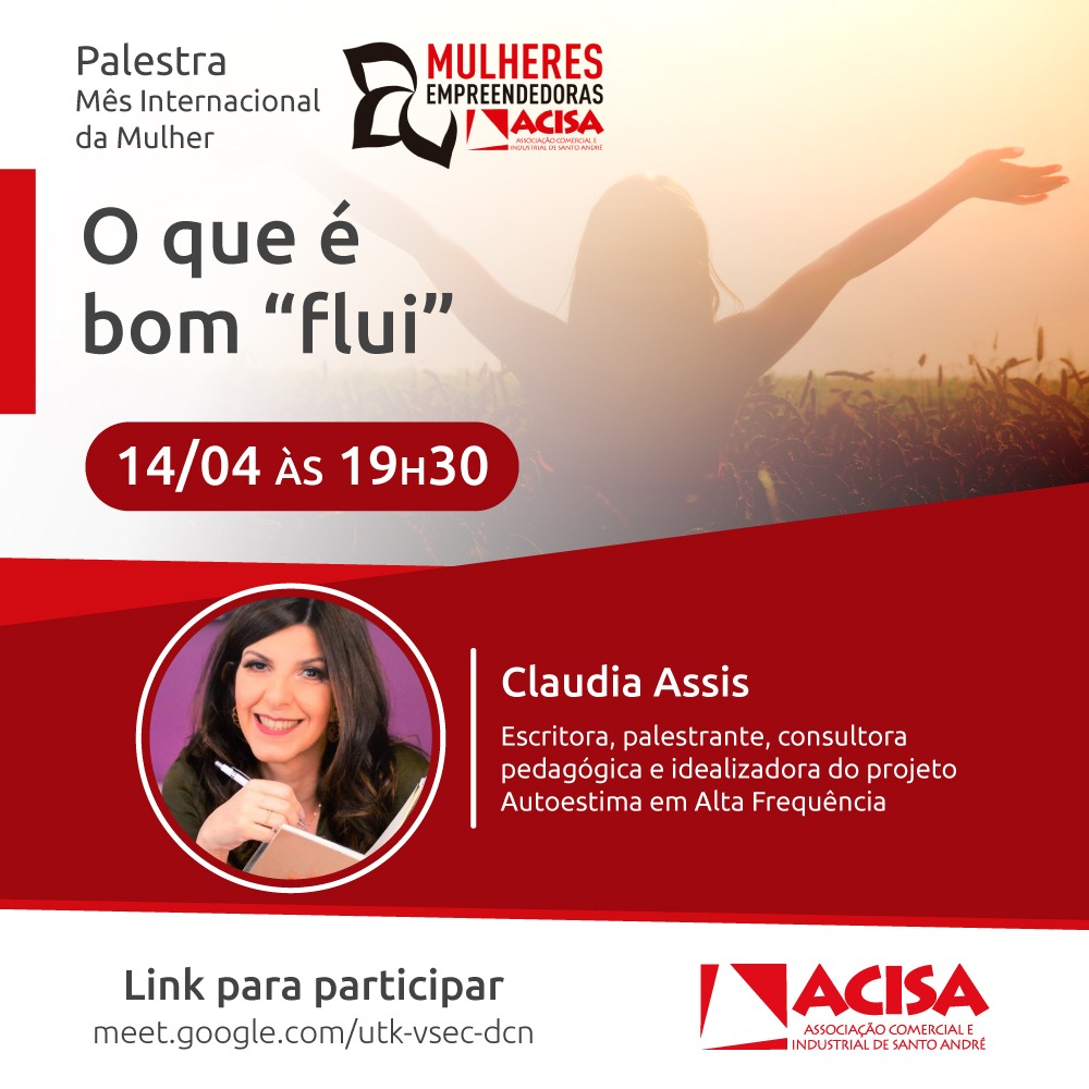 Núcleo de Empreendedoras da ACISA promove palestra sobre mudanças comportamentais