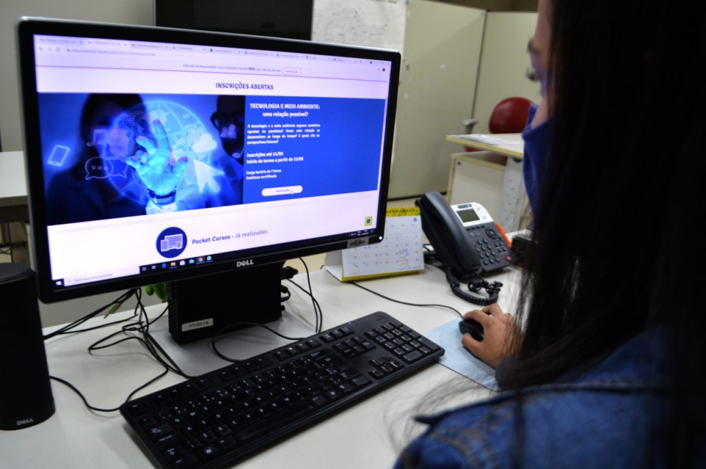Curso on-line do Semasa discute a relação entre a tecnologia e o meio ambiente