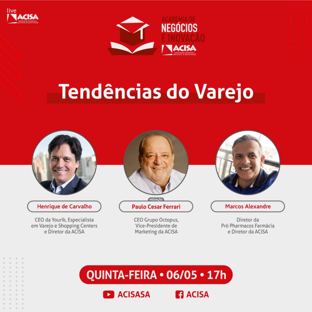 Especialistas apresentam as Tendências do Varejo em evento virtual