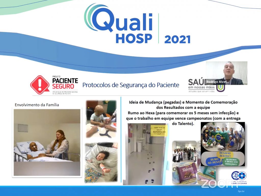 Hospital Estadual Mário Covas apresenta projetos em evento de Saúde da FGV