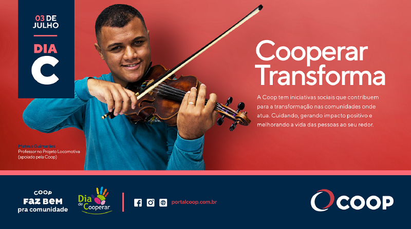 No Dia Do Cooperativismo, COOP apresenta seu comprometimento social