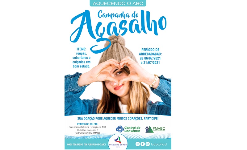 Fundação do ABC organiza campanha do agasalho “Aquecendo o ABC”
