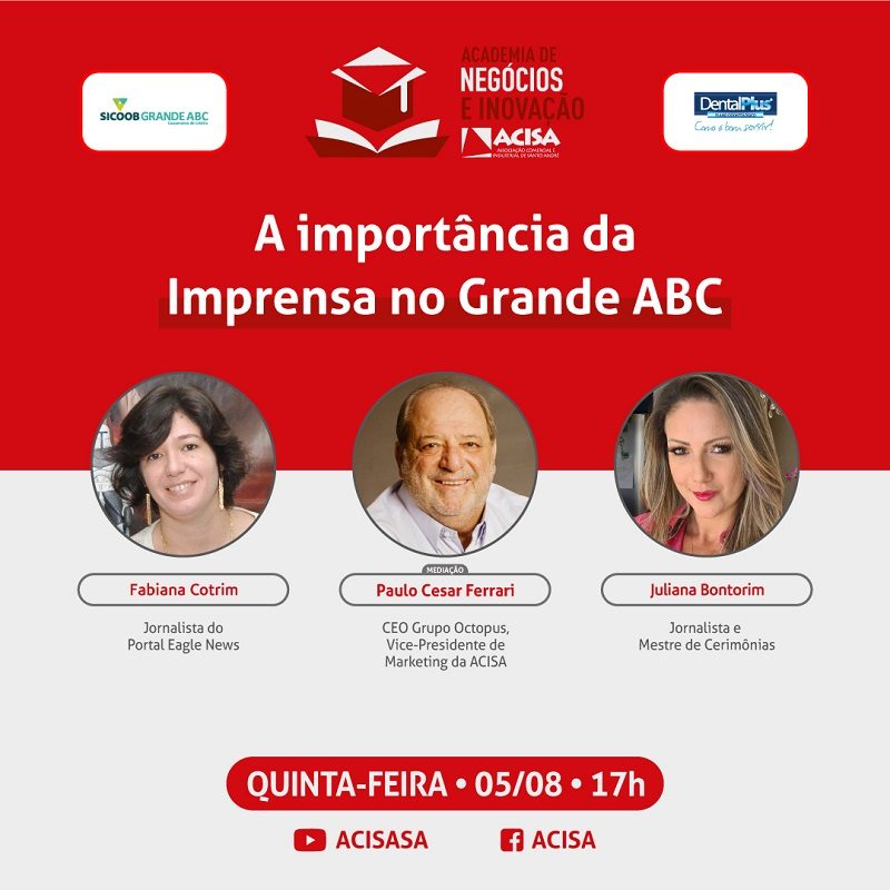 Jornalistas discutem a importância da imprensa no ABC