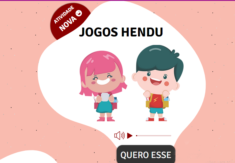 Semasa inova e traz jogos virtuais para o portal Hendu