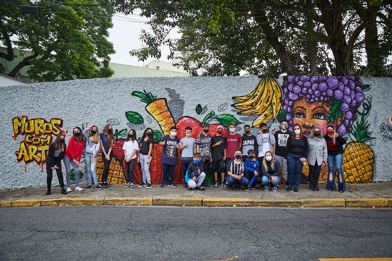 Projeto Muros com Arte chega em São Caetano com o apoio da COOP