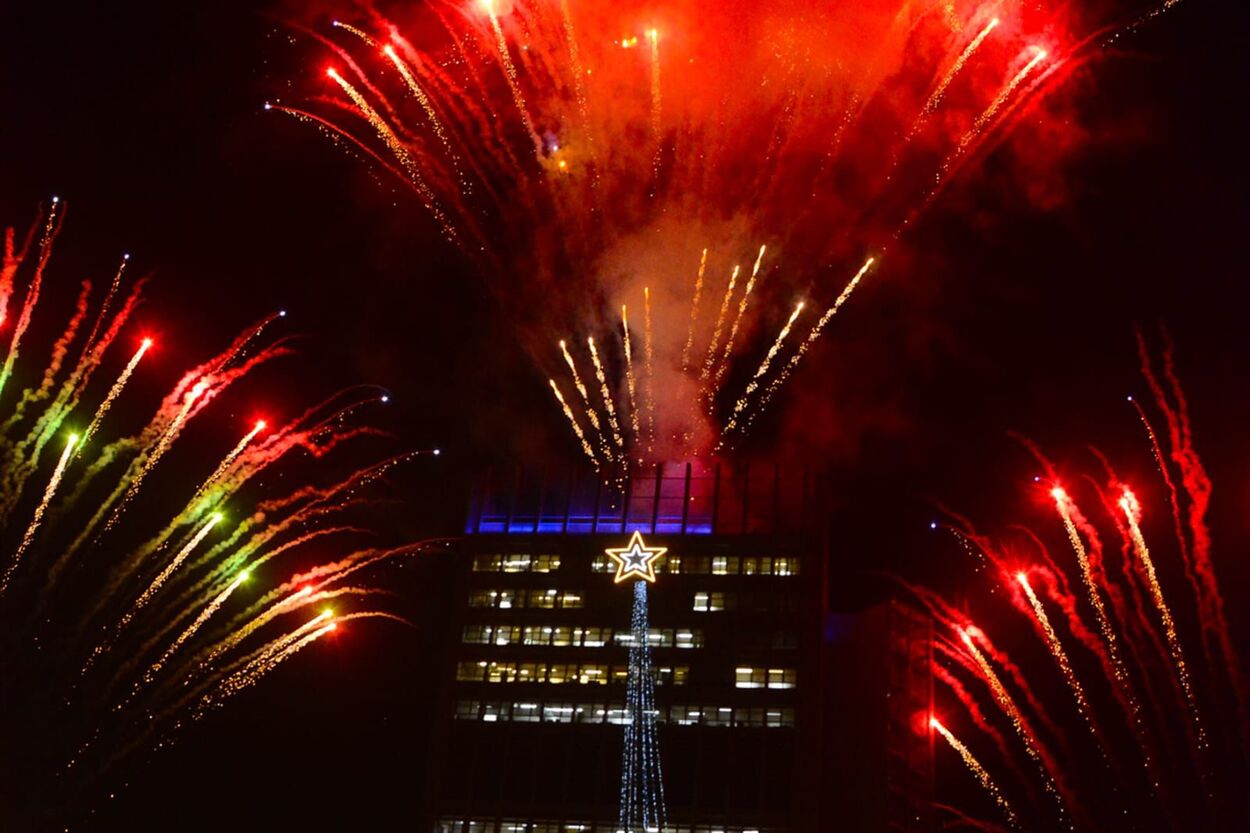 Feira do Natal Solidário atrai público de 40 mil pessoas e arrecada 2 toneladas de alimentos
