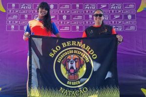 Laura Gazeta, atleta da natação de São Bernardo, brilha no Paulista Petiz