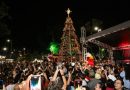 Natal em São Caetano: Árvore é Acesa e Papal Noel chega com sua turma para encantar a cidade
