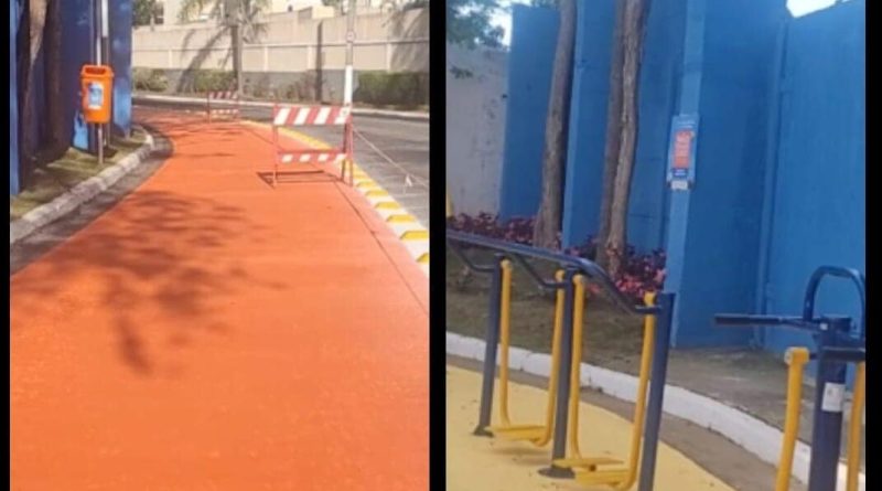 Novo ponto de lazer: SBC entrega academia ao ar livre, pista de caminhada e iluminação a Led no Borborema