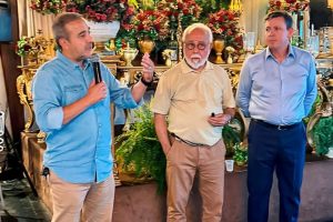 Orlando Morando, Clovis e Guto Volpi realizam encontro em Ribeirão Pires