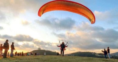 Paramotor de Ribeirão Pires ganha projeção com recordes, ações sociais e voos de longa distância