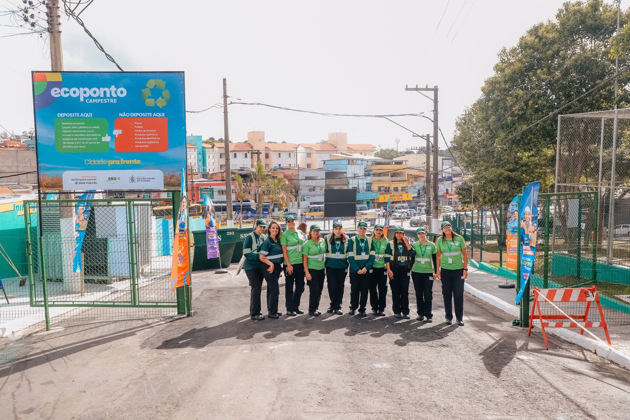Prefeitura de São Bernardo entrega novo ecoponto do Jardim Campestre  