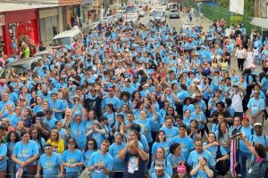 São Bernardo reúne mais de 1,5 mil pessoas na Marcha para Jesus 2025