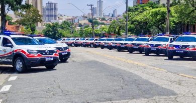 3ª Cia da Polícia Militar de São Caetano tem frota renovada com sete novas viaturas