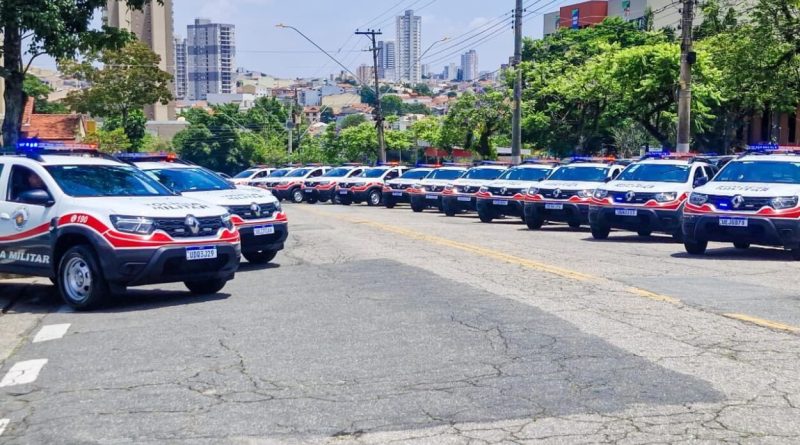3ª Cia da Polícia Militar de São Caetano tem frota renovada com sete novas viaturas