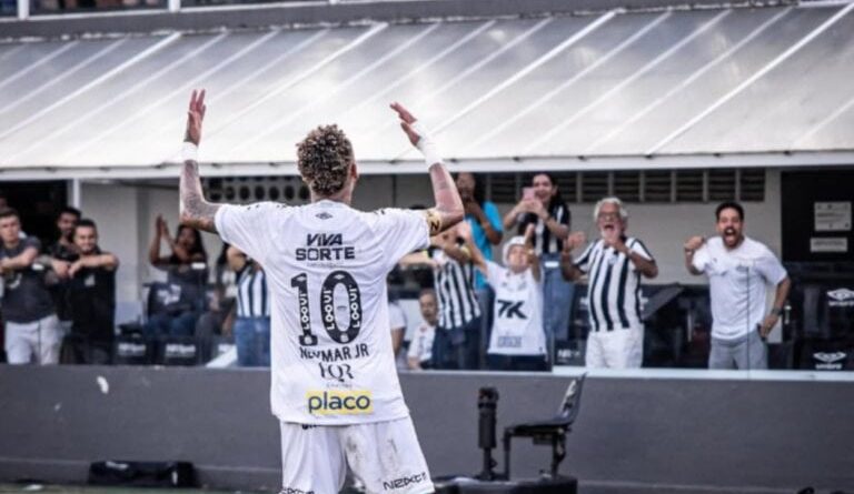 “A 1ª a vez que meu mental se esgotou”, diz Neymar após permanência do Santos na Série A