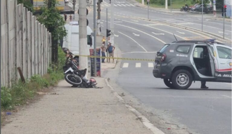 Acidente na Estrada Samuel Aizemberg, em São Bernardo, deixa uma vítima sem vida