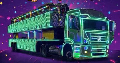 Carreta explosão volta a São Bernardo do Campo e encanta moradores