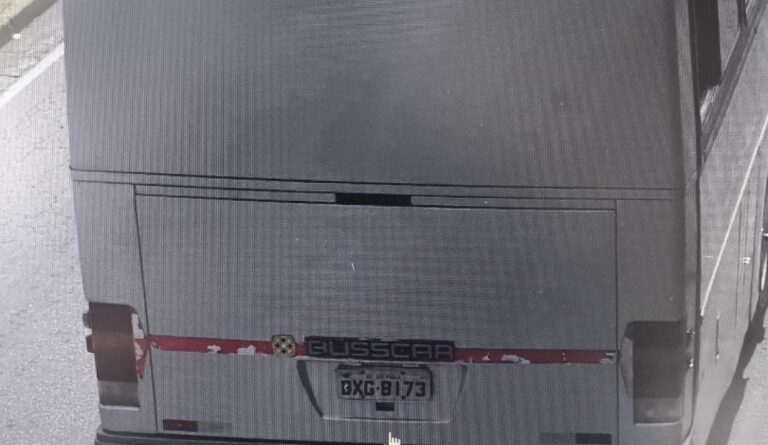 COI identifica ônibus clonado em Santo André e condutor é detido