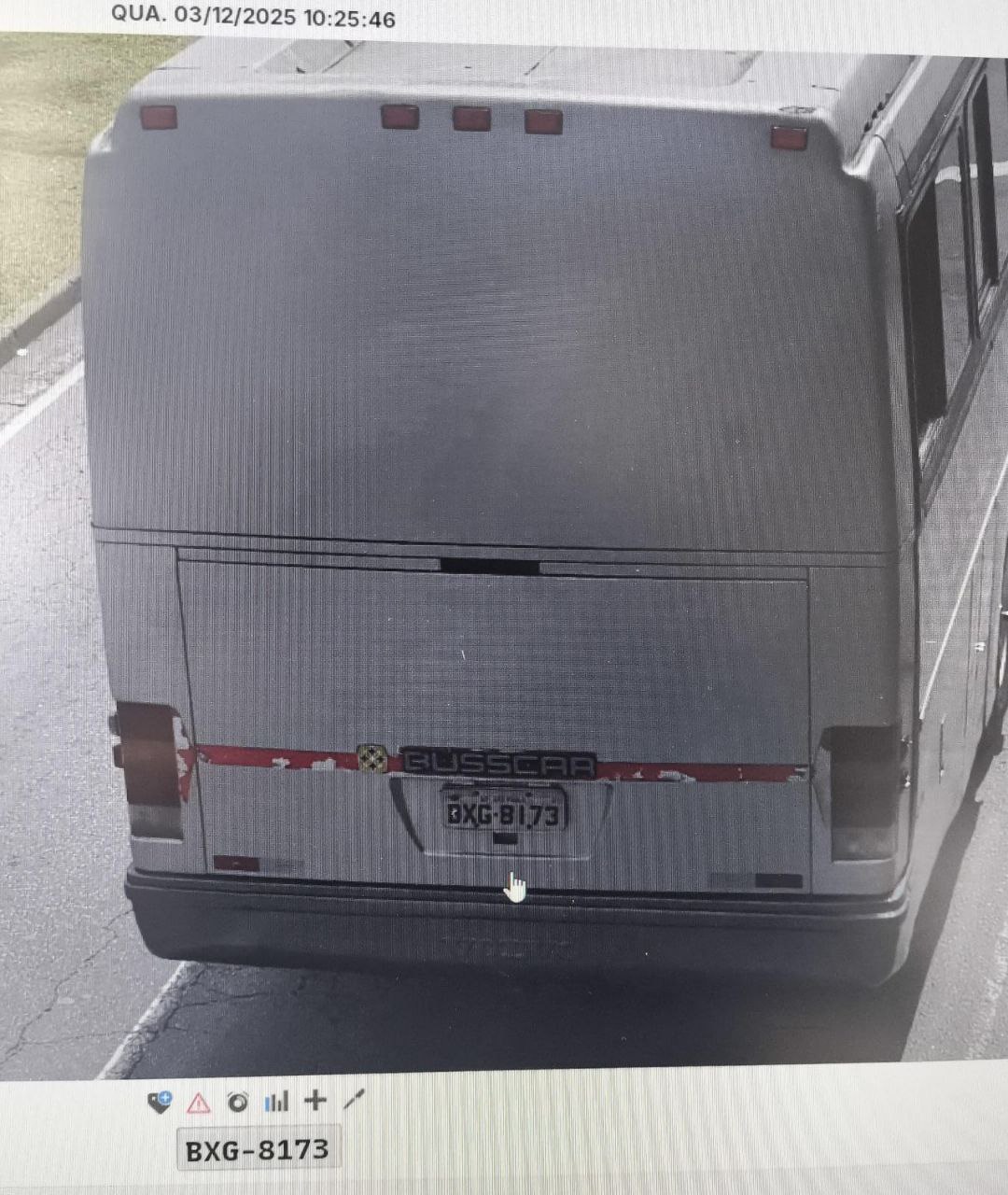 COI identifica ônibus clonado em Santo André e condutor é detido