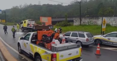 Em São Bernardo, pedestre morre atropelado por caminhão na Rodovia Índio Tibiriçá