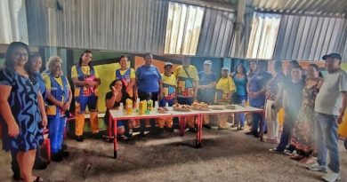 Fundo Social de Ribeirão Pires realiza ação de fim de ano com equipe das garis