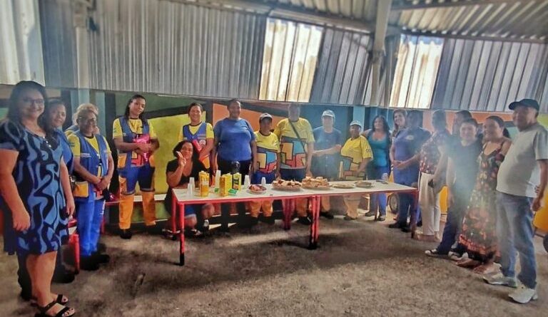 Fundo Social de Ribeirão Pires realiza ação de fim de ano com equipe das garis