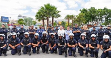 GCM de Diadema ganha novas viaturas e motos em mais uma entrega pelo aniversário da cidade