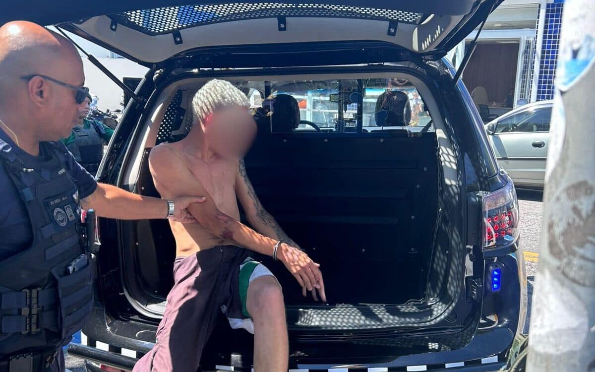 Equipe da ROTAM conduziu o indivíduo para o plantão do 3º DP de Diadema