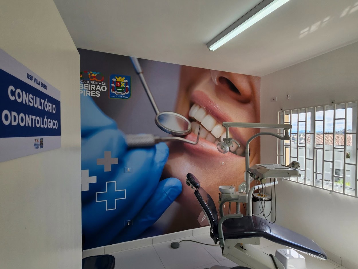 Agora Unidade de Saúde da Família conta agora com sala de consultório odontológico.