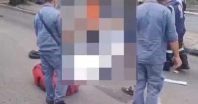 Jovem de 22 anos morre e outro fica ferido em colisão entre moto e caminhão na av. Piraporinha