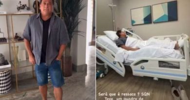 Leonardo recebe alta após internação por gastroenterite; artista relata “susto” com bom humor