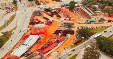 Nova etapa de obra da Ponte Ribeirão dos Couros interdita parte da Avenida 31 de Março, em São Bernardo